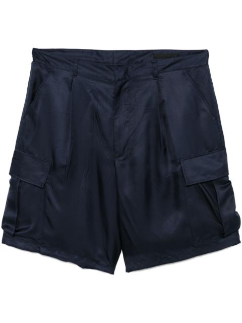 Silk Cargo Shorts
