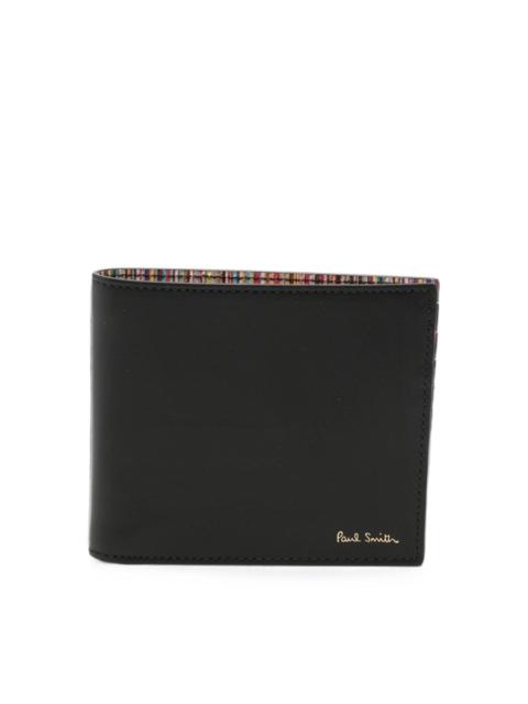 Leather bifold wallet