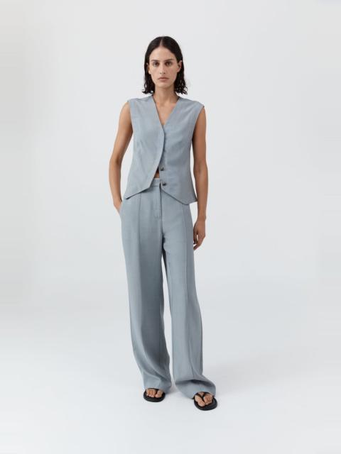 Minimal Tailored Vest - Mist