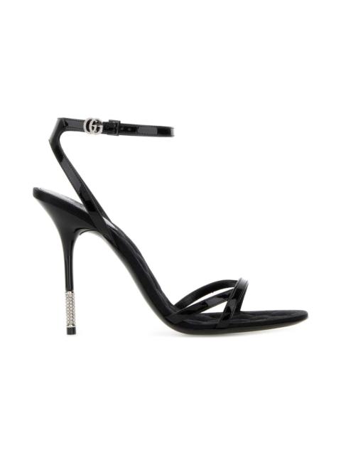 Black Leather Sandals