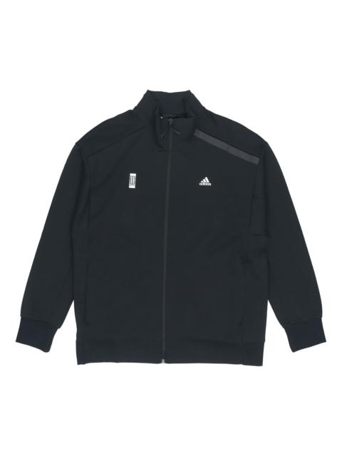 adidas Wj Tt Swt Casual Sports Stand Collar Jacket Black GP0907