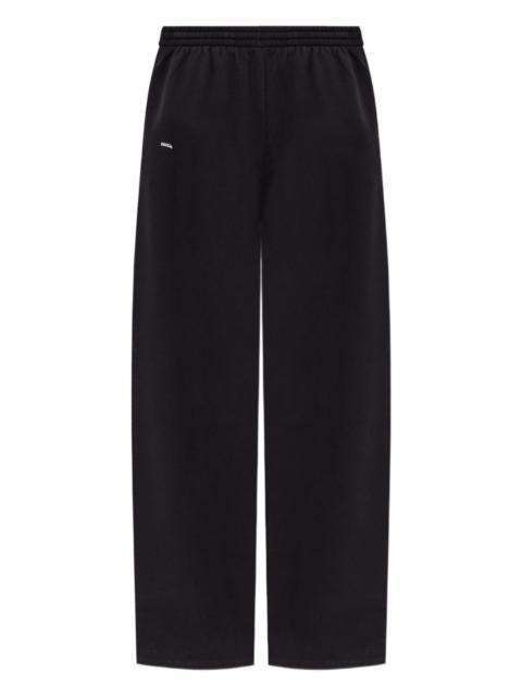 elasticated-waistband track pants