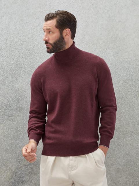 Cashmere turtleneck sweater