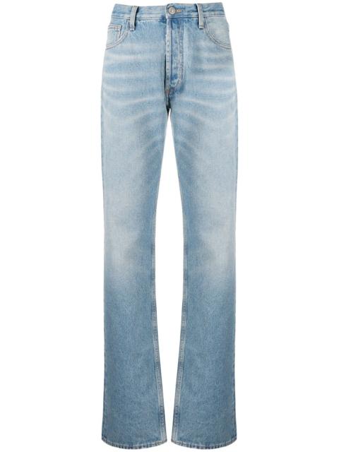 stonewashed boyfriend fit jeans