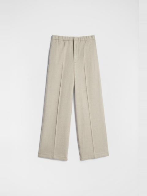 Wool Flannel Trousers