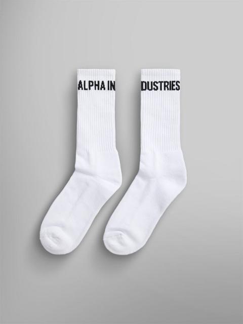 ALPHA LOGO SOCKS