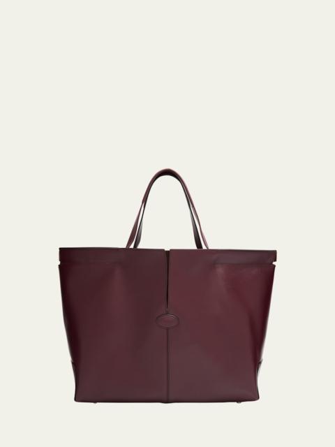 Di Bag Folia Leather Shopper Tote Bag