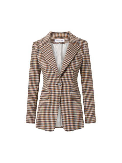 LIVVY HOUNDSTOOTH DICKEY JACKET