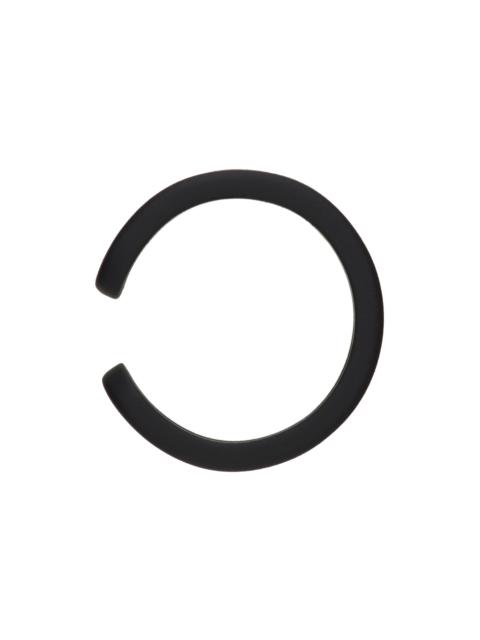 Black VLogo Ear Cuff