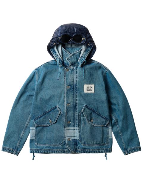PALACE C.P. COMPANY DENIM 14 3/4OZ GOGGLE JACKET DENIM