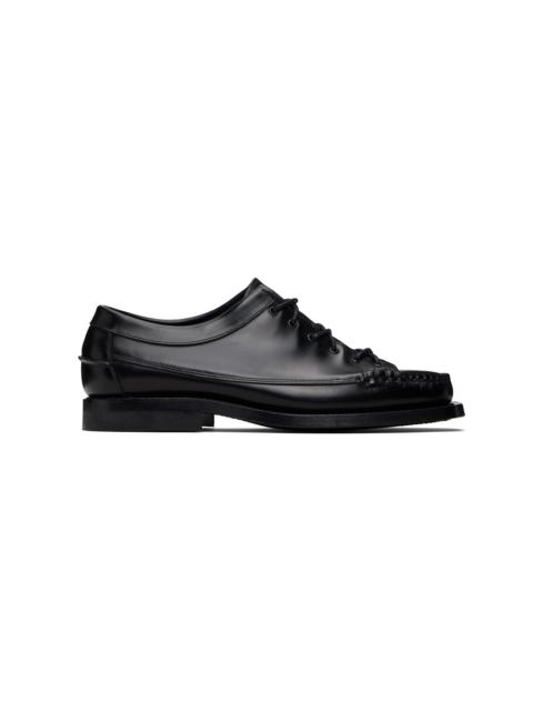 Black Priego Squared Derbys