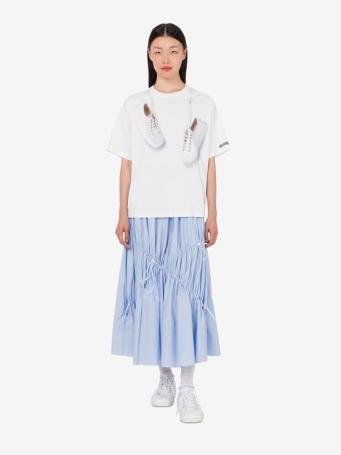 PRINTED ORGANIC COTTON JERSEY T-SHIRT