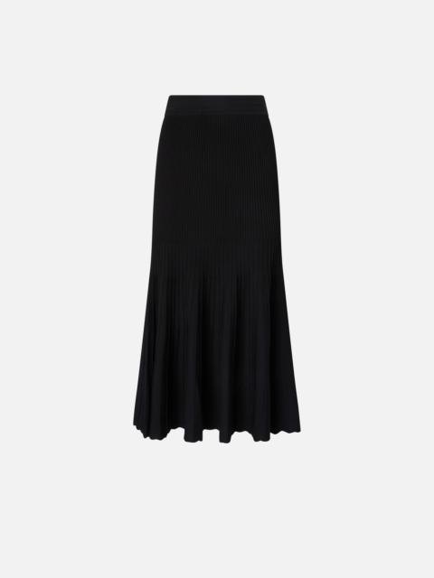 PLEATED MIDI SKIRT