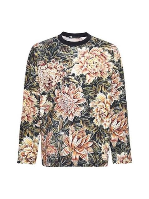 Y-3 Flowers Printing Long Sleeves Unisex DP0566