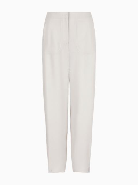 Technical-cady straight trousers
