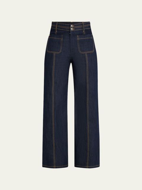 Dorothea Wide-Leg Jeans