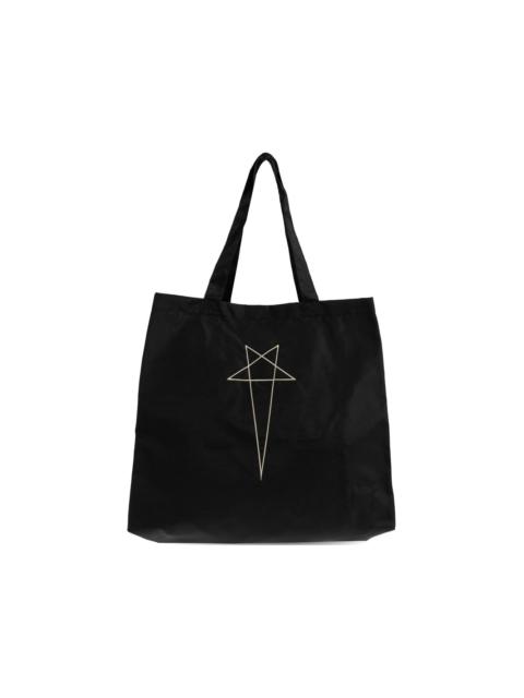 graphic-print tote bag