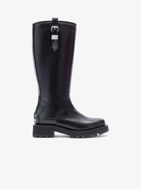 BLACK OLEATEX HIGH BOOTS
