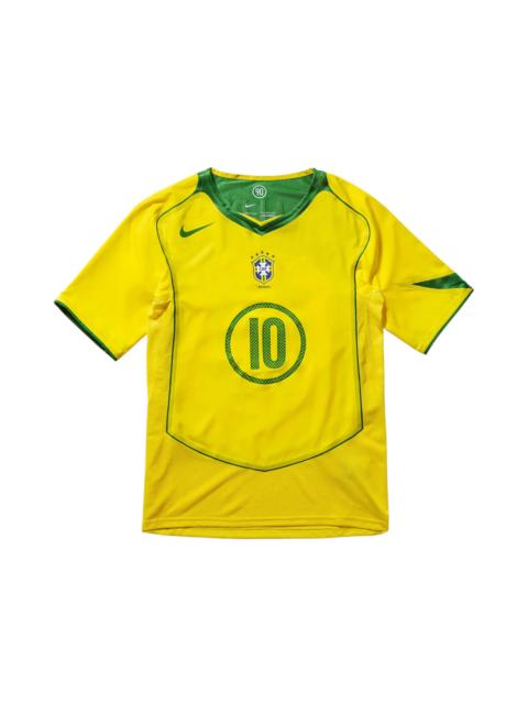 Nike Total 90 Brazil Ronaldinho 2004 Reissue Jersey Opti Yellow/Apple Green