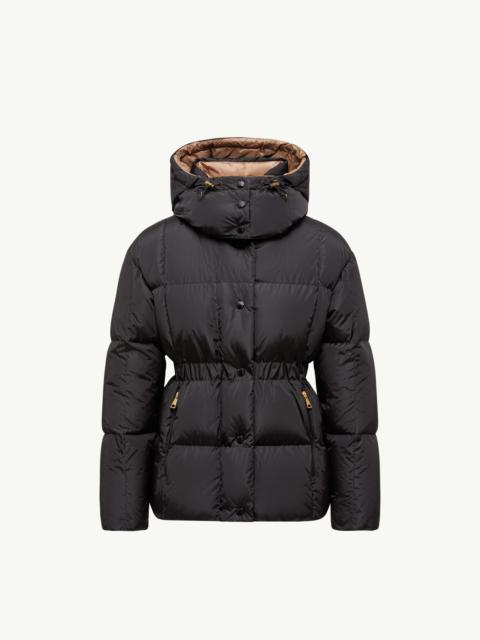 Agneux Square-Quilted Hooded Short Down Jacket