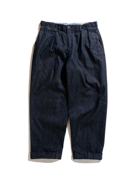 2Pleats Denim Indigo