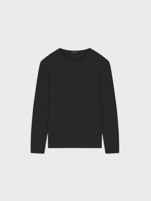 Essential Long-Sleeve Tee in Anemone Modal Jersey
