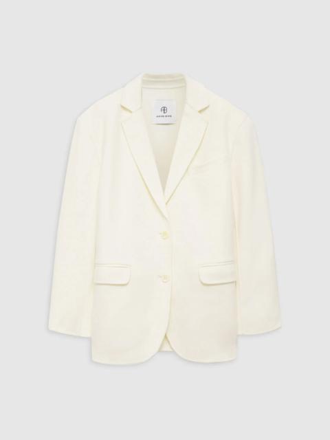 Quinn Blazer - White Cashmere Blend