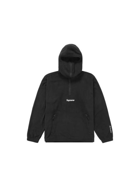 Supreme Polartec Facemask Half Zip Hooded Sweatshirt Black