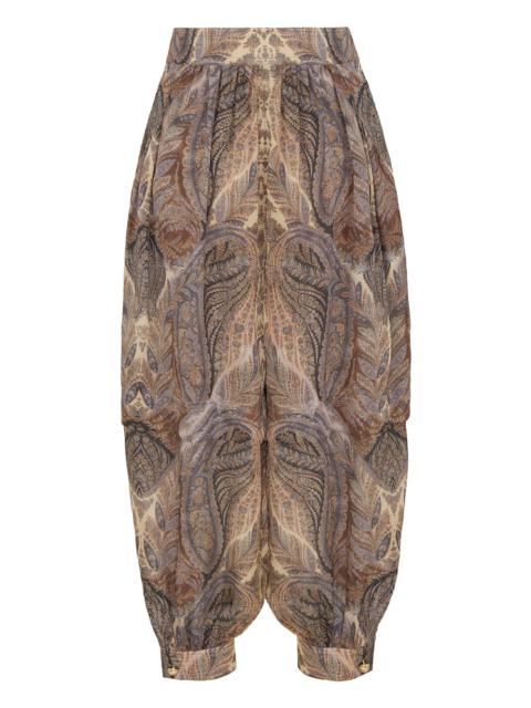 HYPNOTIC SILK HAREM PANT