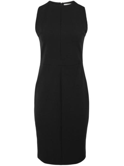 seamed front sheath dress