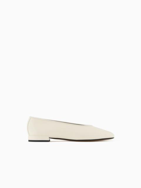 GIORGIO ARMANI X 10 CORSO COMO CALFSKIN BALLERINAS