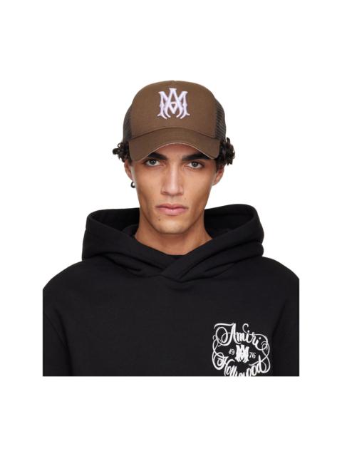 Brown MA Trucker Cap