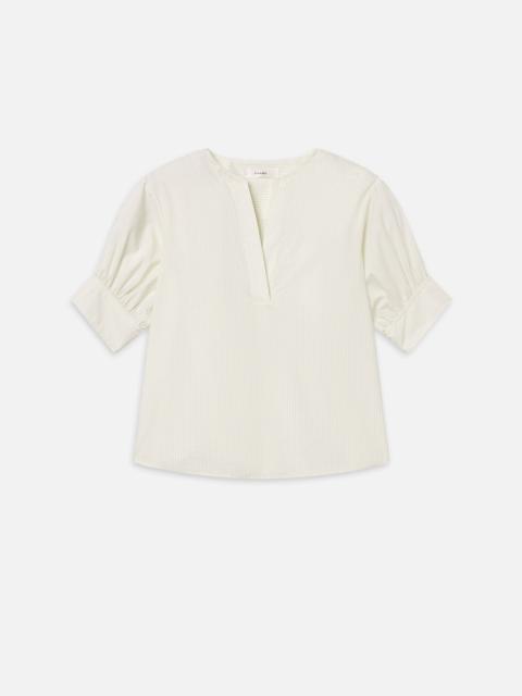 The V-Neck Popover Top