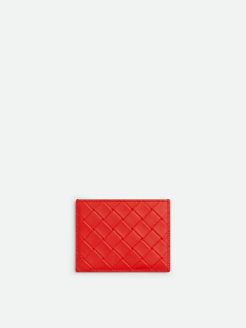 Intrecciato Stamp Credit Card Case