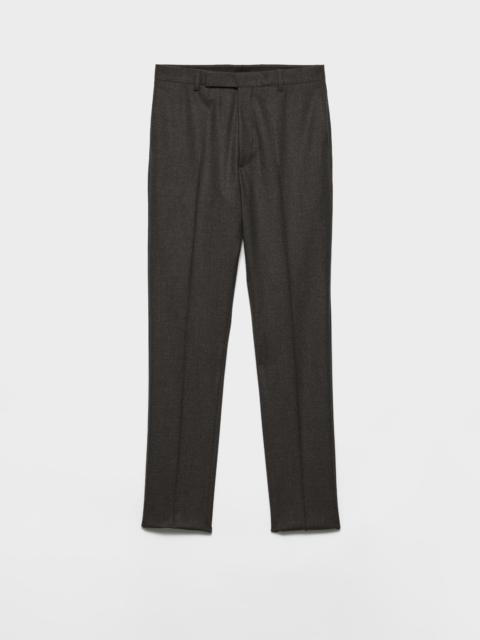 Stretch cashmere pants