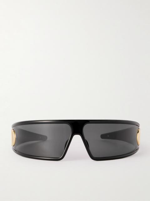 Verydior M1u Wrap-around Acetate Sunglasses