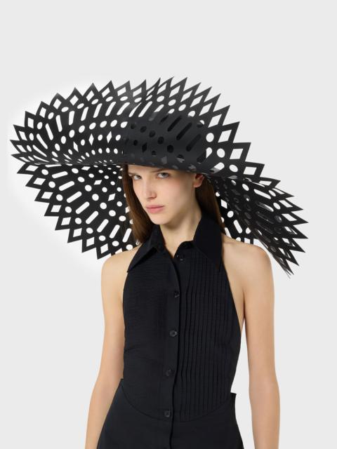 LASER-CUT COTTON HAT