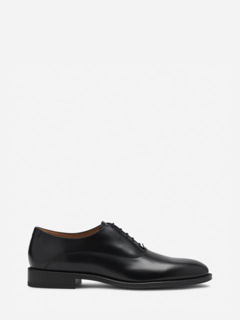 LANVIN SIGNATURE LEATHER OXFORD SHOES