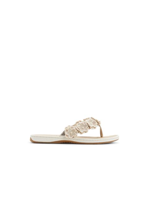 Seafish Floral Thong Sandal
