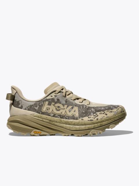 Men's Speedgoat 6 Shoes in Oyster Mushroom/Wild Mushroom