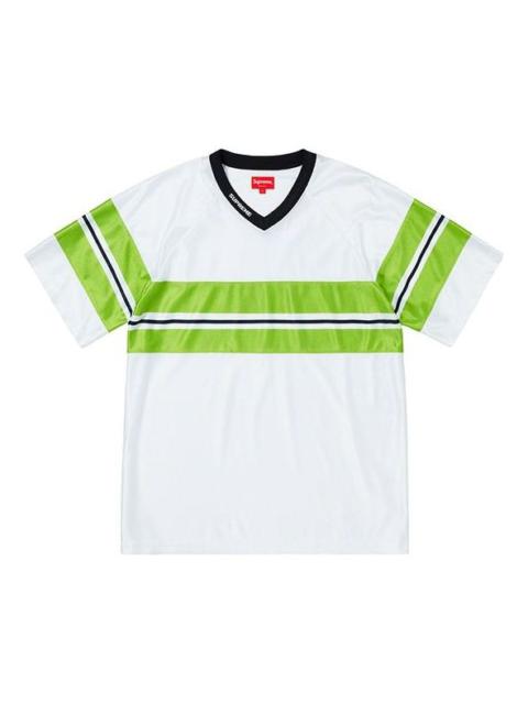 Supreme SS19 Dazzle Chest Stripe SS Top VT SUP-SS19-10204