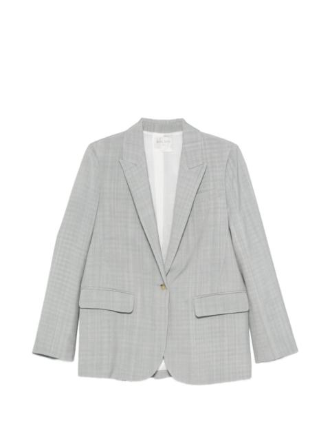 single-breasted blazer