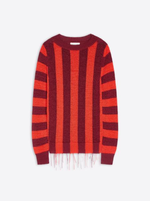 INTARSIA KNIT SWEATER