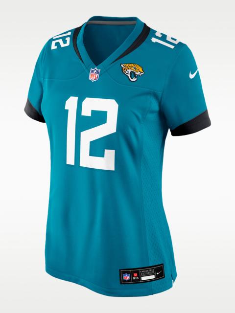 Travis Hunter Jacksonville Jaguars 2025 NFL Draft First Round Pick Women’s Nike NFL Game Jersey