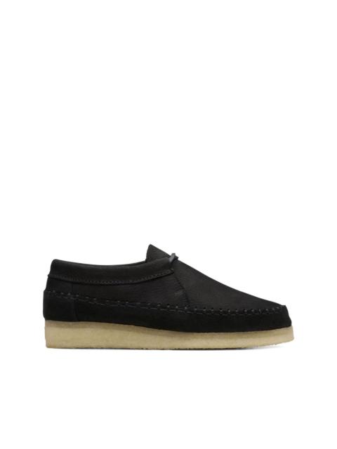 Weaver Tie "Black Suede" Derby shoes