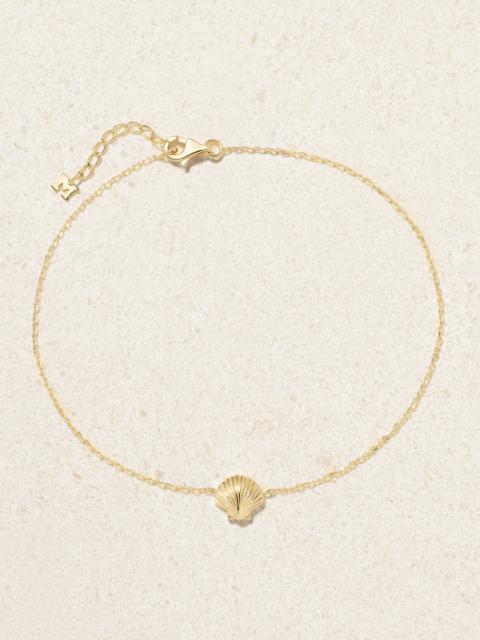 Venus 14-karat Gold Anklet