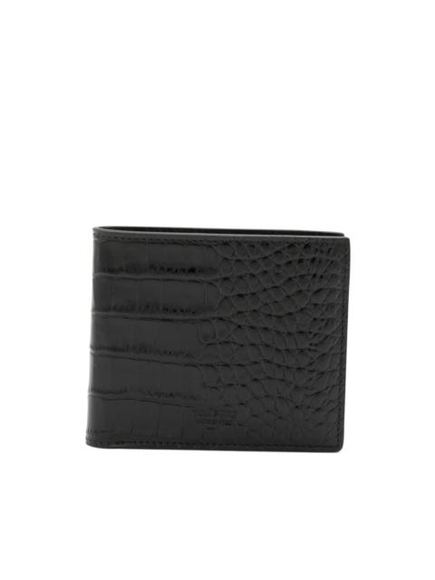 crocodile-effect wallet