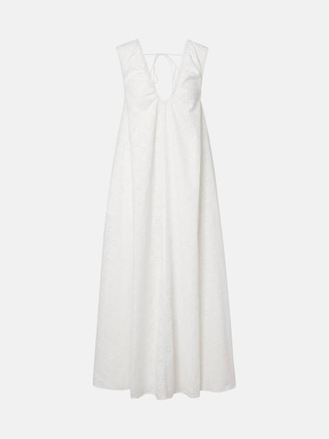 Juana boriderie anglaise maxi dress