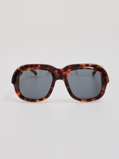 Oversize Sunglasses in Tortoiseshell