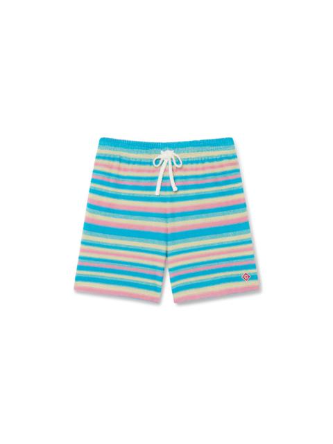 Stripe Towelling Shorts | Casablanca Paris